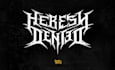 make a grotesque slamming deathcore logo