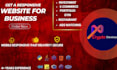 create responsive business ecommerce investment and restaurant websites
