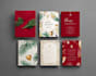 design christmas and halloween cards