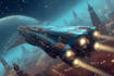 design a sci fi spaceship