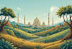 make islamic muslim illustration