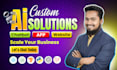 develop ai website, chatgpt app, custom software, and full stack web application