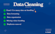 be your expert data cleaner and provide professional data cleaning