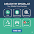do data entry, excel tasks, and PDF conversion