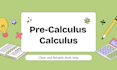 tutor precalculus and calculus 1, 2, 3