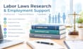 do assigned labor laws research, employment, industrial relations, case briefs