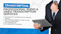 provide high quality audio and video transcription