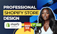 build shopify dropshipping store, shopify website, or shopify store design