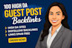 write and publish  high da guest post with dofollow SEO  backlinks