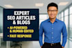 write SEO article on health and fitness, fast delivery