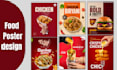 design food flyer, restaurant menu and social media post