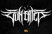 design a forest themed black metal logo