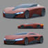 car design and digital painting