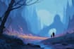 do a fantasy environment concept art oc sci fi art