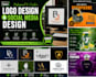 make unique and creative posters for social media logo