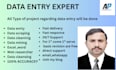 provide 100 accurate data entry services with quick delivery