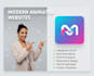 build a custom, animated, 3d responsive website