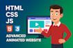 design amazing HTML responsive website