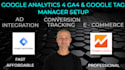 set up google analytics 4 ga4 and tag manager event tracking