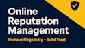 do online reputation management, reverse SEO to push down negative serps