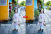 remove unwanted objects,people, add text,logo,background in photoshop