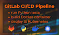 build a gitlab cicd pipeline for your python project