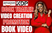 create cinematic book trailer video animation for amazon kdp promotion