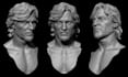 do realistic 3d head 3d face model 3d bust modeling stl file zbrush 3d printing
