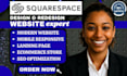 squarespace website redesign squarespace  redesign squarspace landing page