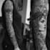 create a tattoo design of tattoo sleevec