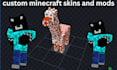 create minecraft skins, items ,models, mobs and animation in blockbench