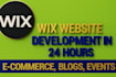 wix website design and setup professional and responsive