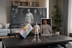 create trendy 3d ai art