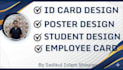 create eye catching student and employee id card designs