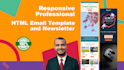 code and design HTML email template newsletter