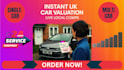 value your UK car with live comps same day report