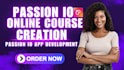 passion io app online course website passion io kajabi app passion io expert