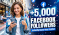 expand 5,000 your facebook followers