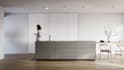 create a realistic 3d rendering for kitchen design