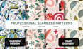 design unique floral botanical seamless pattern for fabric