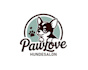 create high quality and beautiful paw logo design