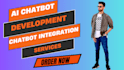 be your chatbot integration expert and do custom ai chatbot development