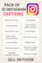 create 30 viral instagram captions plus hashtags