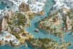 make fantasy map illustration