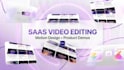 edit saas videos and animate motion graphics