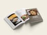 design professional restaurant menu and cookbook layout with modern style