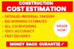 detailed plumbing takeoff boq and cost estimation for all type of projects