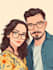 draw couple portrait illustration