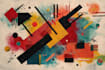 create digital oil abstract art