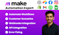 do make com automations, make automation, n8n, make com, made com integromat